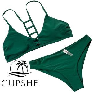 Cupshe Crisscross 2 Piece Bikini • XL • NWT